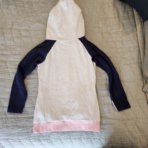 & Colorblock Hoodie with Pocket Small - Picture 3 of 8